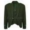 Green Tweed Argyll Argyle Highland Kilt Jacket and Waistcoat Vest Scottish Wedding Dress
