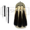 Scottish Kilt Original Long Horse Hair Dress Sporran Thistle Cantle &Tassels